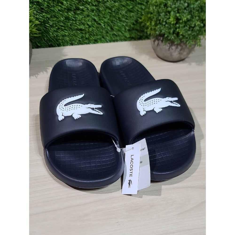 Lacoste Serve Slide 1.0 - Navy/White US Women's 9 NEW
